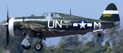 Republic P-47G Thunderbolt NX3395G Spirit of Atlantic City NJ, August 17, 2013